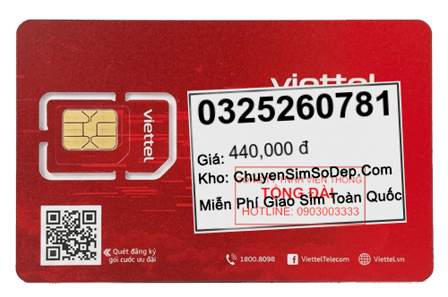 sim số 0325260781