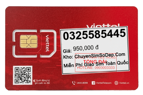 sim số 0325585445