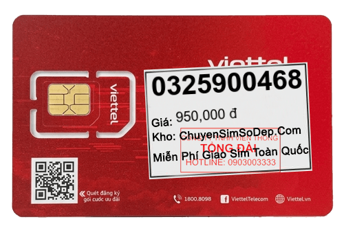 sim số 0325900468