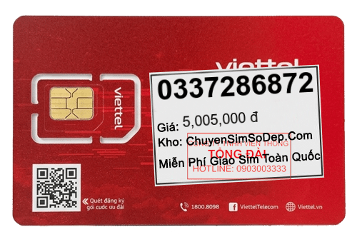 sim số 0337286872