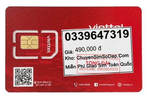 sim số 0339647319