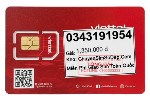 sim số 0343191954