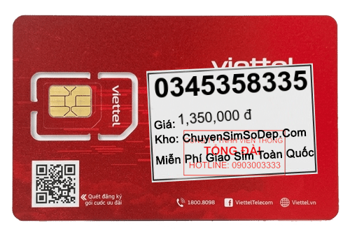 sim số 0345358335