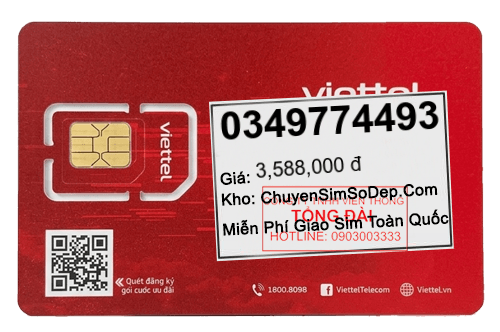 sim số 0349774493
