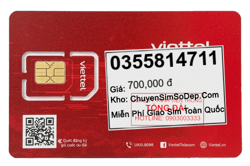 sim số 0355814711