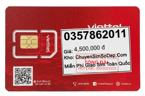 sim số 0357862011