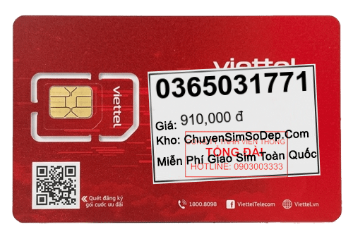 sim số 0365031771