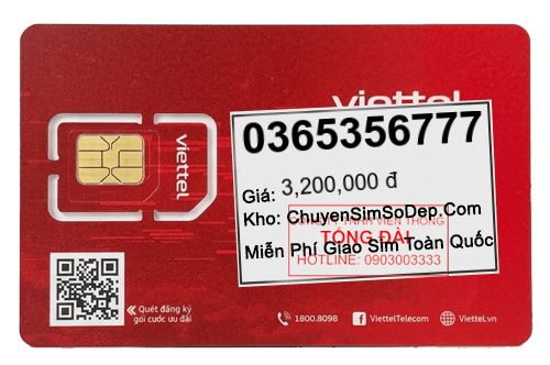 sim số 0365356777