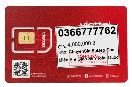 sim số 0366777762