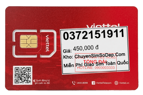 sim số 0372151911