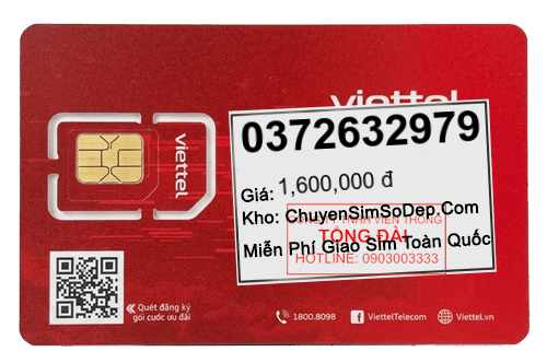 sim số 0372632979