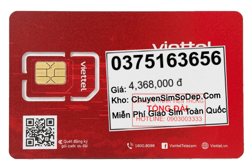 sim số 0375163656