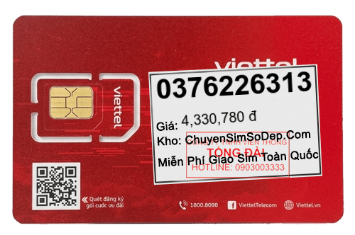 sim số 0376226313
