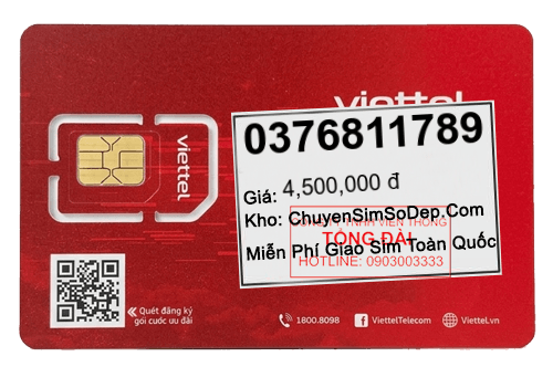 sim số 0376811789