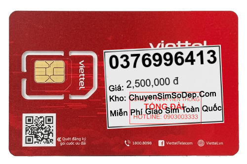 sim số 0376996413
