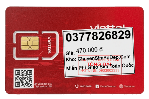 sim số 0377826829