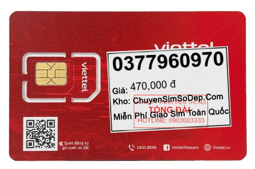 sim số 0377960970