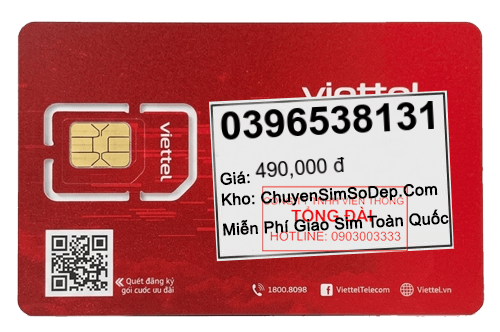 sim số 0396538131