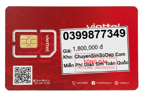 sim số 0399877349
