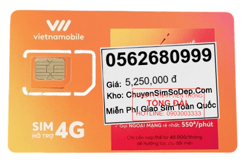 sim số 0562680999