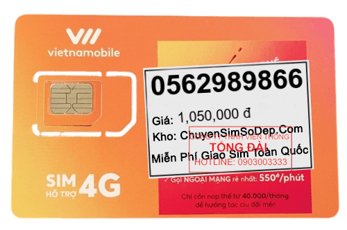 sim số 0562989866