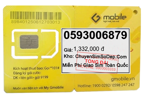 sim số 0593006879