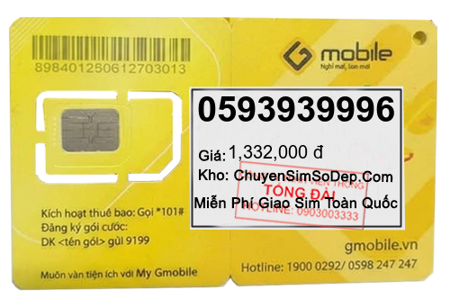sim số 0593939996