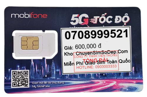 sim số 0708999521