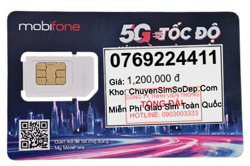 sim số 0769224411