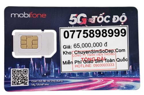 sim số 0775898999