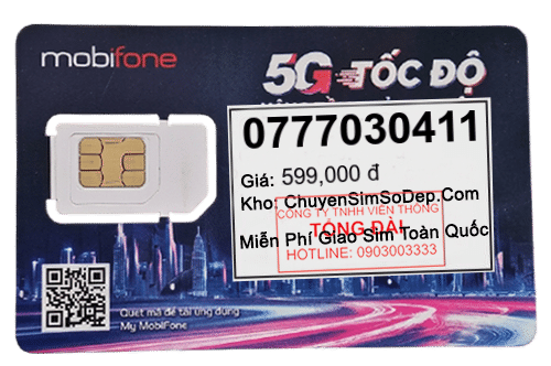 sim số 0777030411