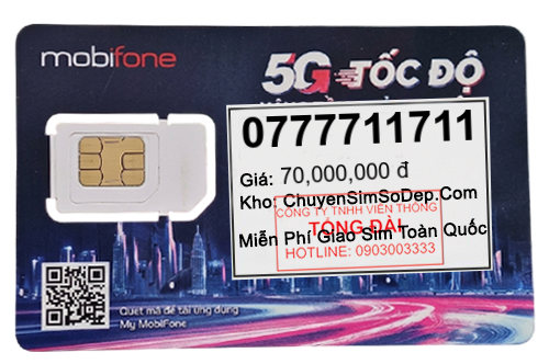 sim số 0777711711
