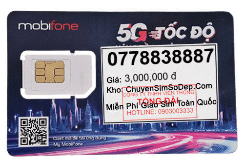 sim số 0778838887