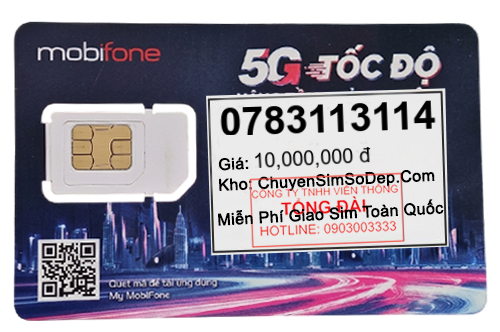 sim số 0783113114
