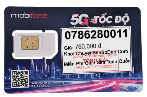 sim số 0786280011