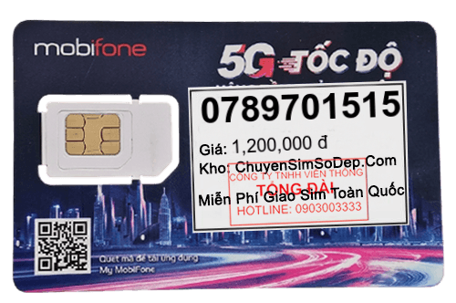 sim số 0789701515
