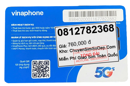 sim số 0812782368