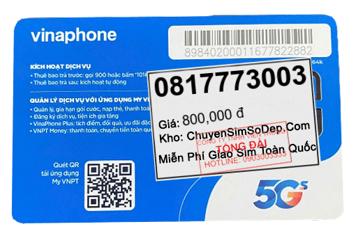 sim số 0817773003