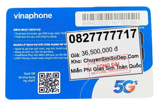 sim số 0827777717