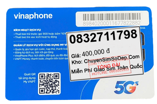 sim số 0832711798