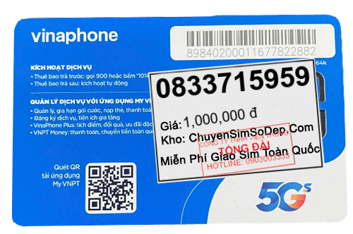 sim số 0833715959