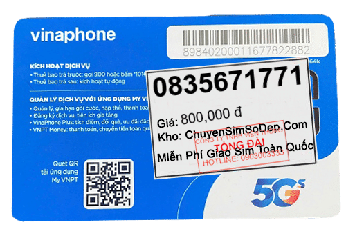 sim số 0835671771