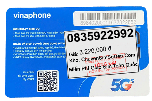 sim số 0835922992