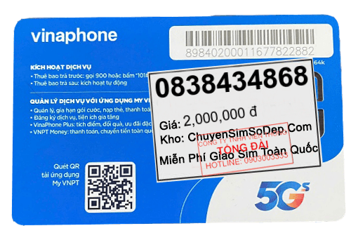 sim số 0838434868