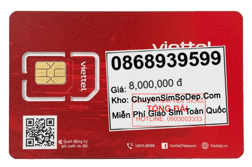 sim số 0868939599