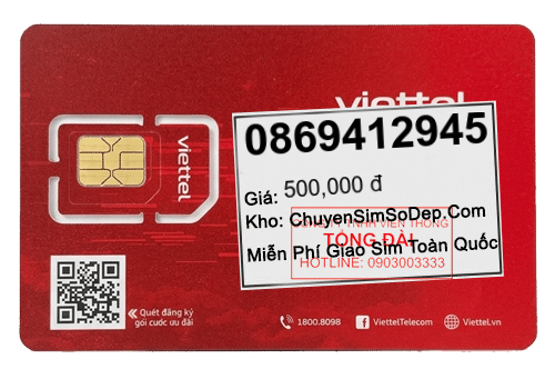 sim số 0869412945