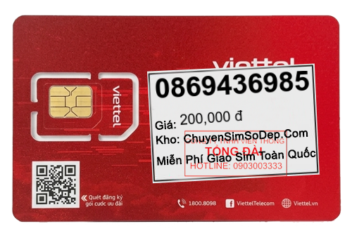 sim số 0869436985