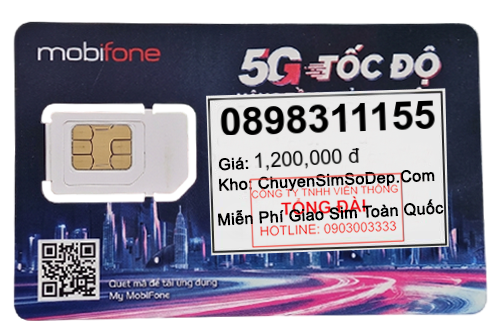 sim số 0898311155