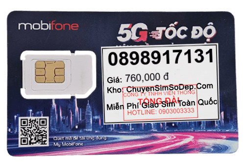 sim số 0898917131
