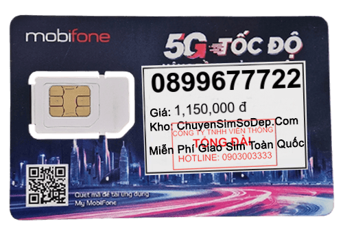 sim số 0899677722